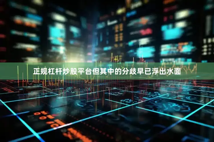 正规杠杆炒股平台但其中的分歧早已浮出水面